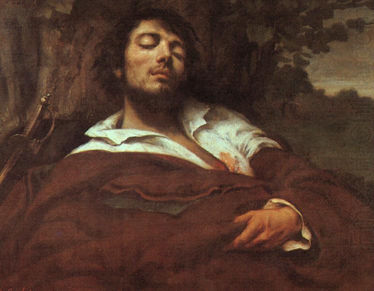 The Wounded Man, Gustave Courbet